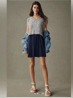 Anthropologie Twofer Mini Dress